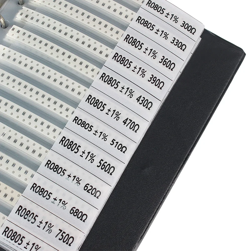 Diy Electronics Book - 4250 peças 0805 kit de livro