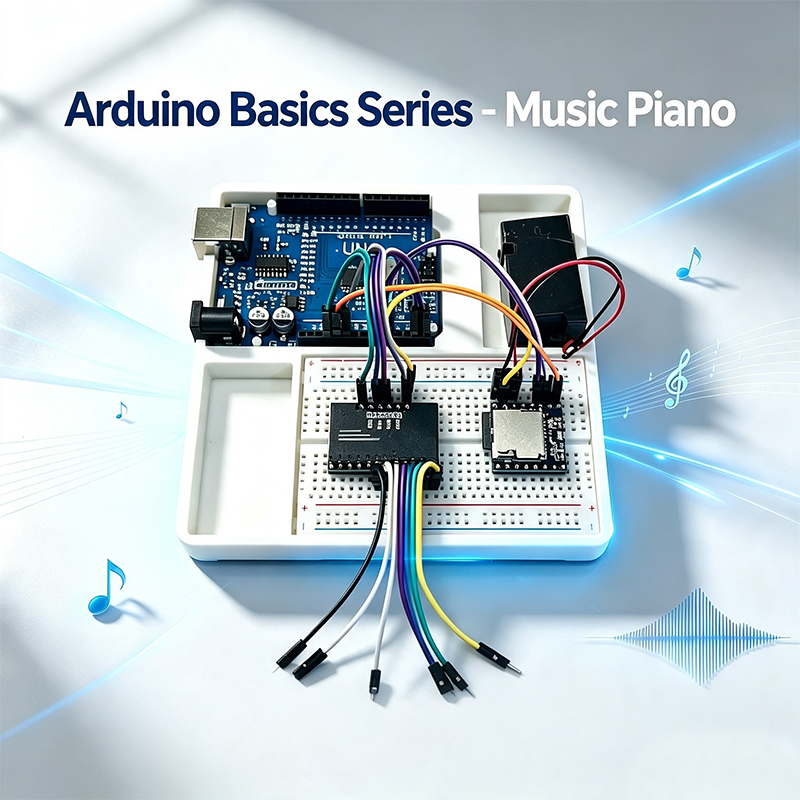 Diy Electronics Basics - Série Básica de Arduino: Kit Eletrônico