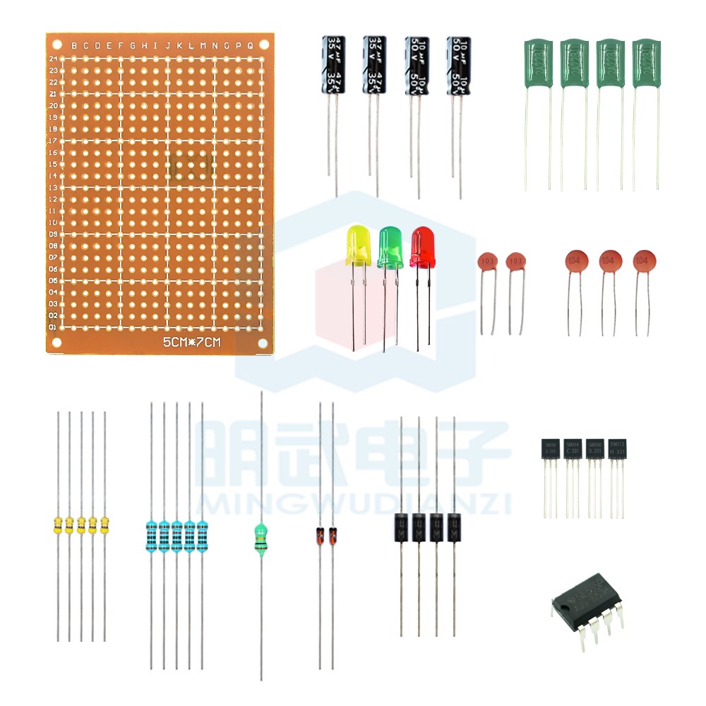 Diy Electronics Basics - Kit Básico de Identificação de Componentes