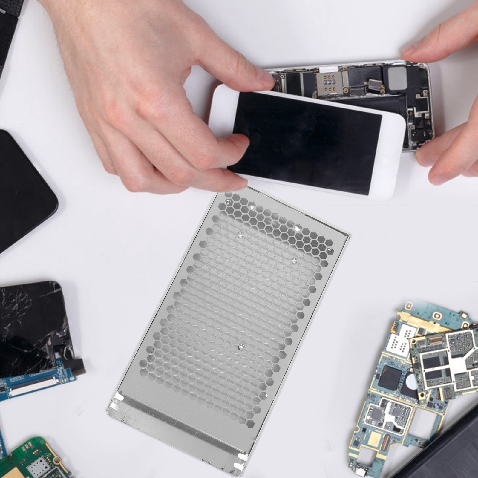 Diy Electronics - Caixa de Alumínio para Fonte de