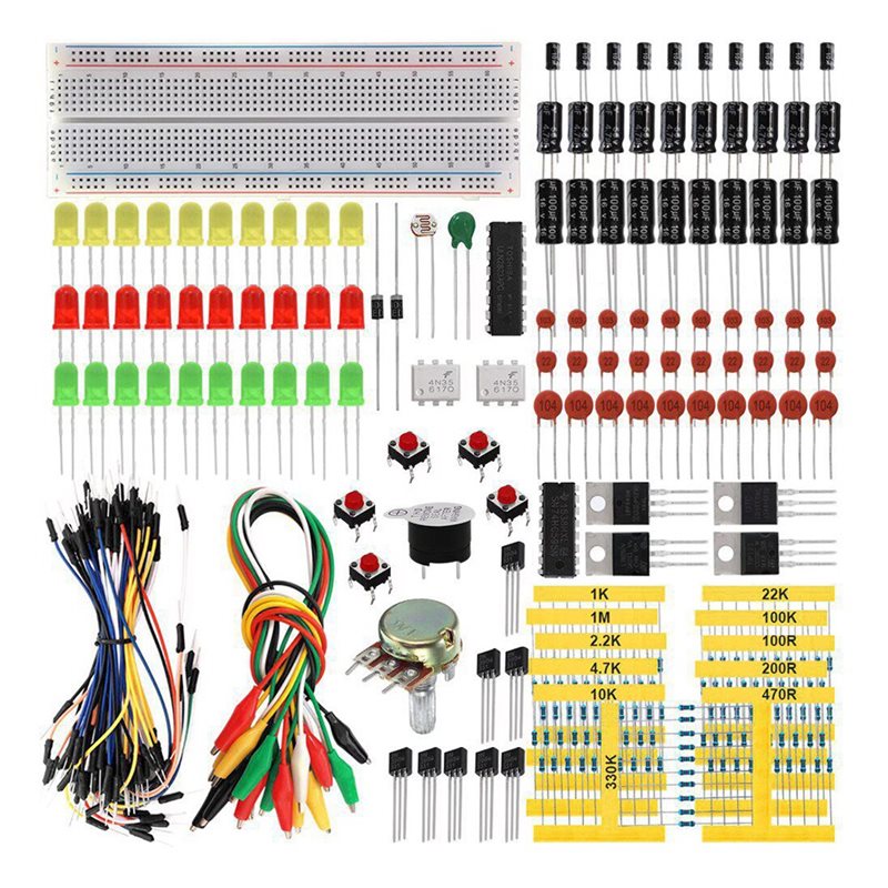 Diy Electronics Basics - Kit de Aprendizado em Eletrônica DIY