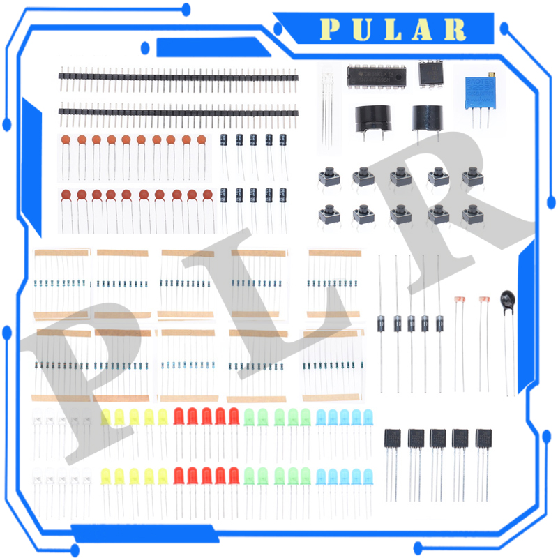 Diy Electronics Basics - Pl diy novos componentes eletrônicos kit