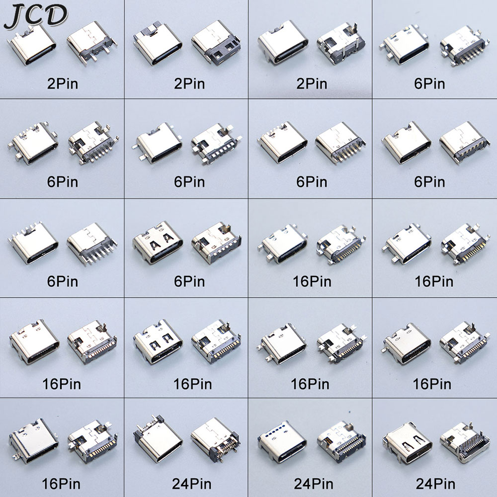 Smd Solder Paste - Jcd 10 peças 2/6/16/24 pinos tipo-c