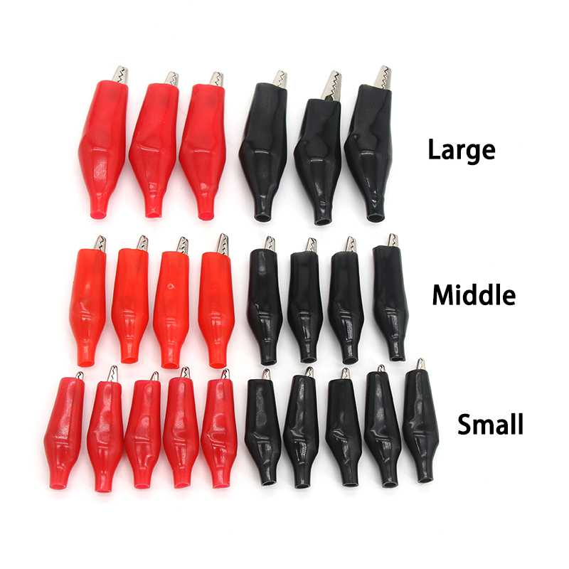 Conjunto de Grampos Jacaré Pre - Crocodile Clip Set avaliação e preço