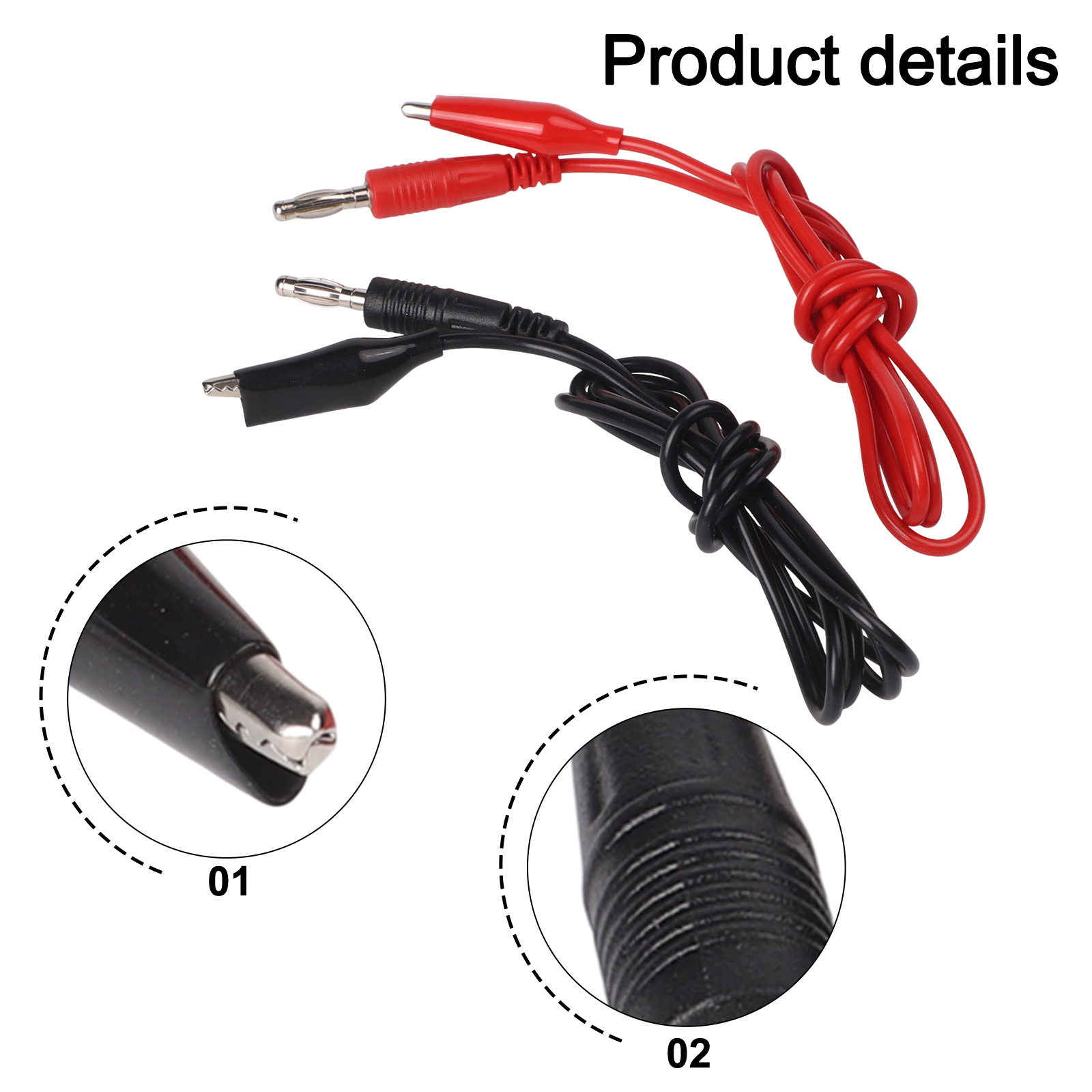 Conjunto de Cabos de Teste de  - Crocodile Clip Set avaliação e preço