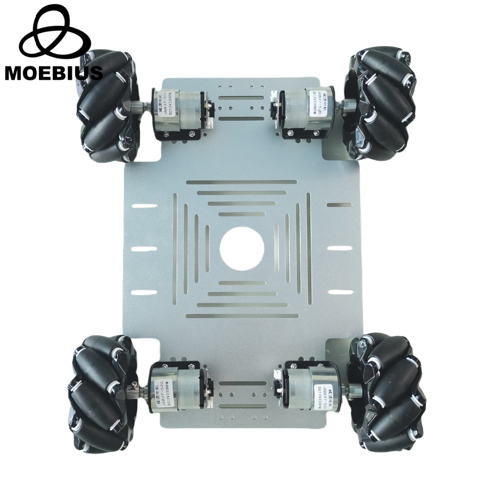Kit de carro robô com roda mec - Diy Robot Electronics Kit avaliação e preço
