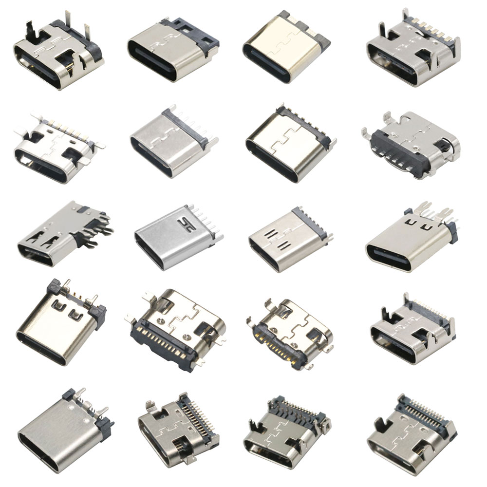 10 pçs usb tipo c 2/6/16/24 pi - Smd Solder Paste avaliação e preço