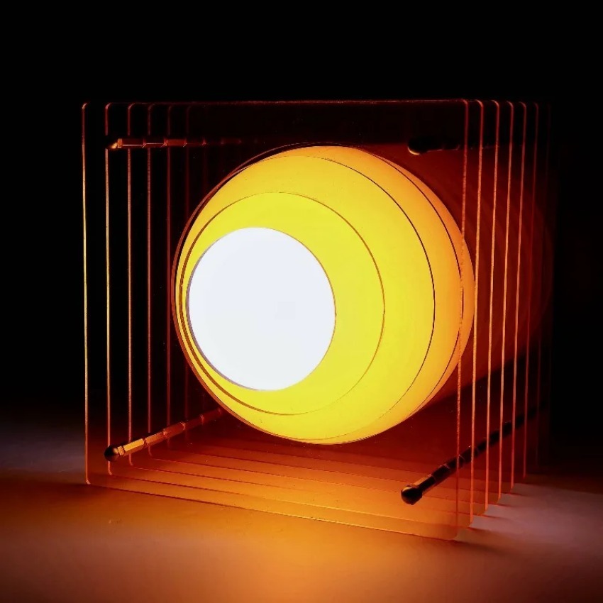 Diy acrílico mil camadas lâmpa - Diy Lamp Electronics avaliação e preço