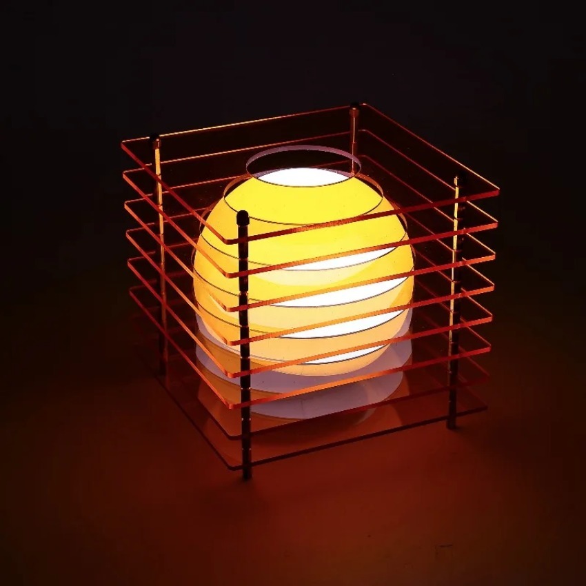 Diy acrílico mil camadas lâmpa - Diy Lamp Electronics avaliação e preço