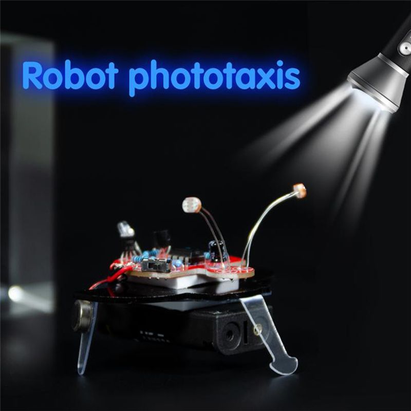 * A89Z Firefly Robô Fotossensí - Diy Robot Electronics Kit avaliação e preço
