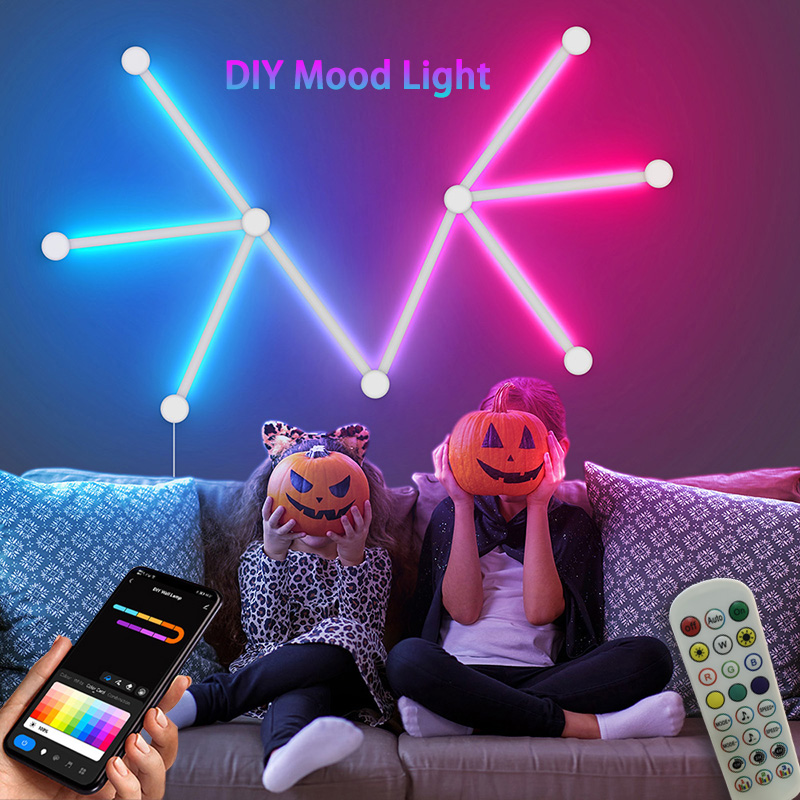 Lâmpada de parede rgb intelige - Diy Lamp Electronics avaliação e preço