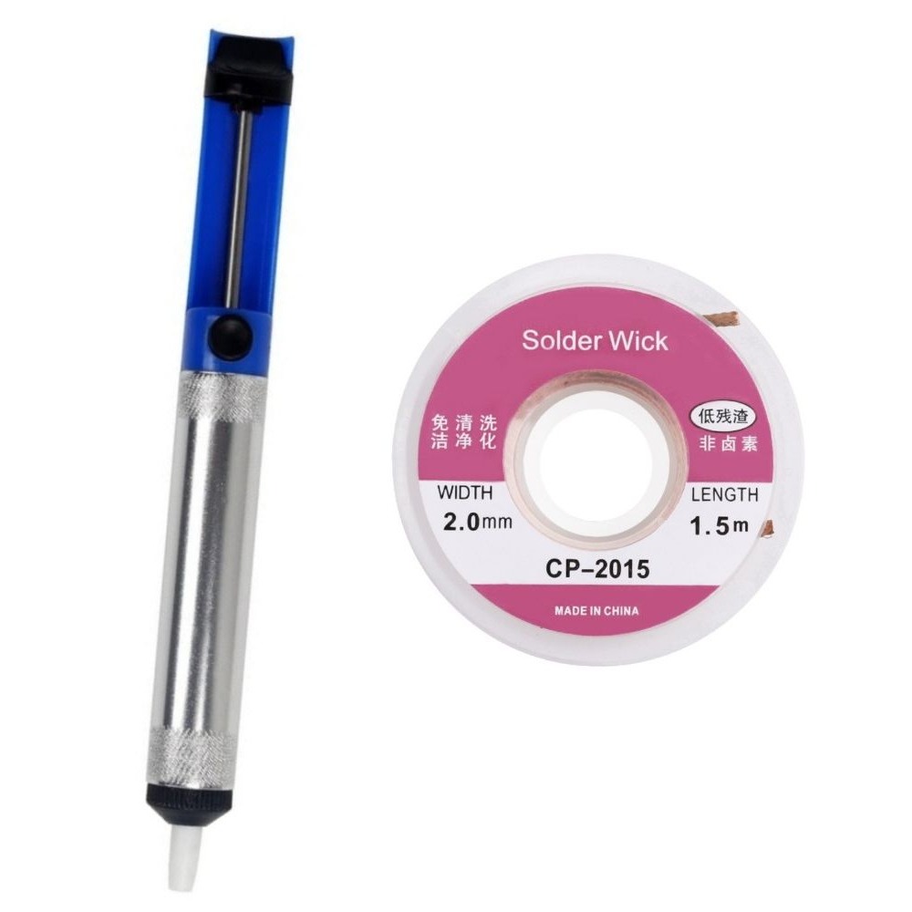 Bomba de desoldagem de alumíni - Desoldering Pump Solder avaliação e preço