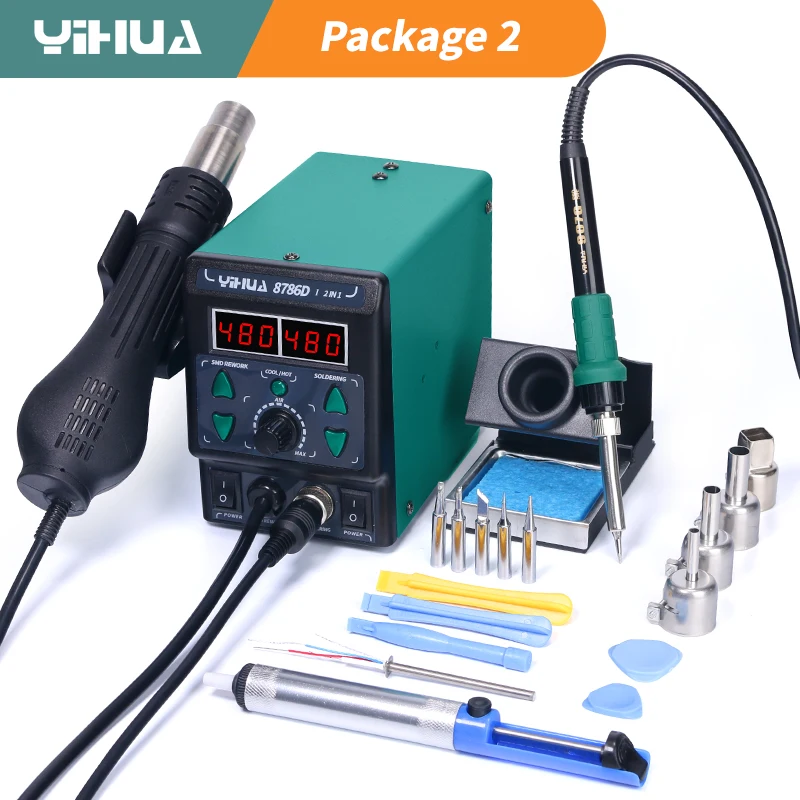 Yihua 8786d ferro de solda est - Smd Solder Paste avaliação e preço