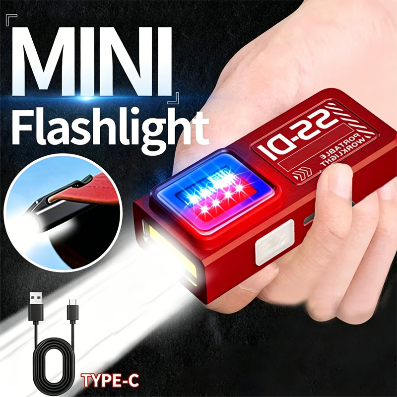 1/2PCS Mini Lanterna LED COB R - Diy Lamp Electronics avaliação e preço