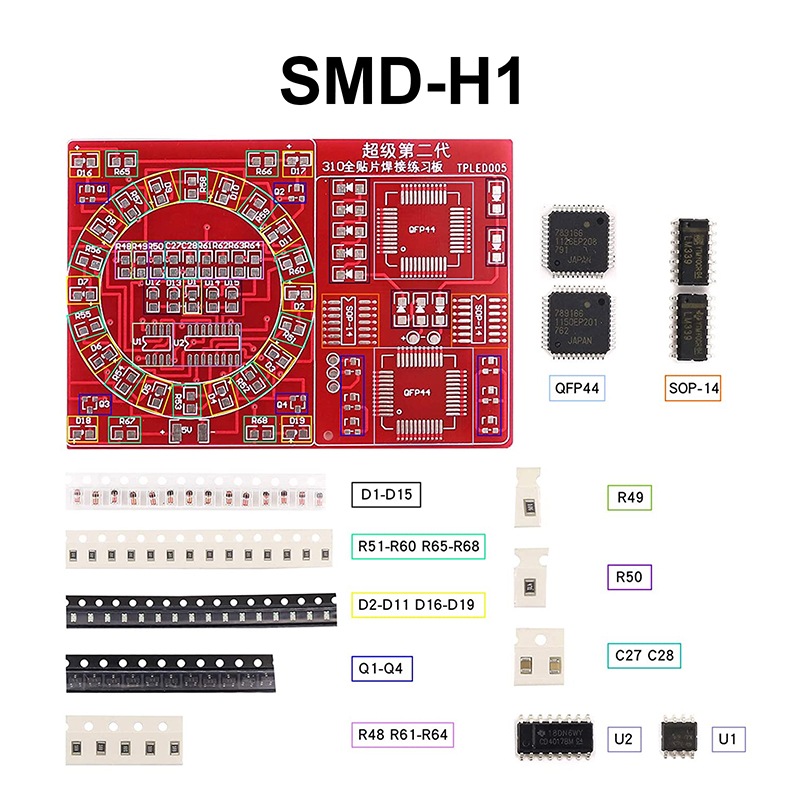 Prática de solda conjunto de d - Diy Electronics Basics avaliação e preço
