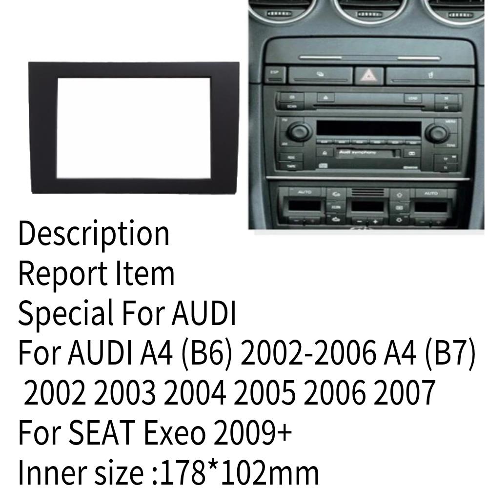 Car Radio Fascia para AUDI A4, - Diy Electronics Radio avaliação e preço