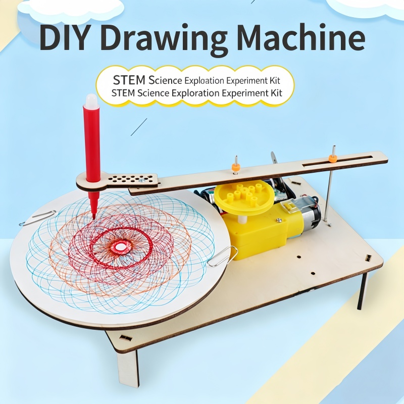 1-3 Peças DIY Robô Desenhador  - Diy Robot Electronics Kit avaliação e preço