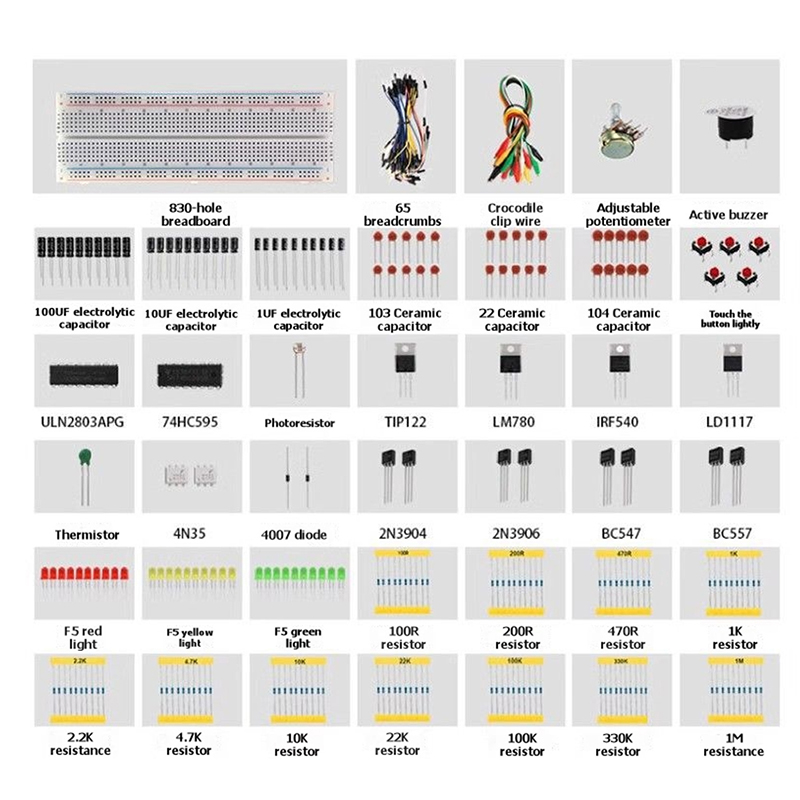Kit de Aprendizado DIY DT98 pa - Diy Electronics Basics avaliação e preço