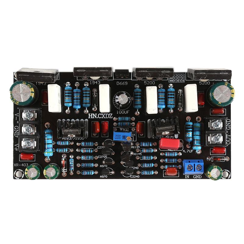 1PC 200W 1943 + 5200 Kit de Co - Diy Electronics Board avaliação e preço
