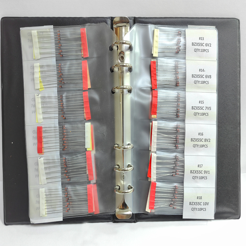 300 PÇS/LOTE 1/2W 0.5W Diodo Z - Diy Electronics Book avaliação e preço